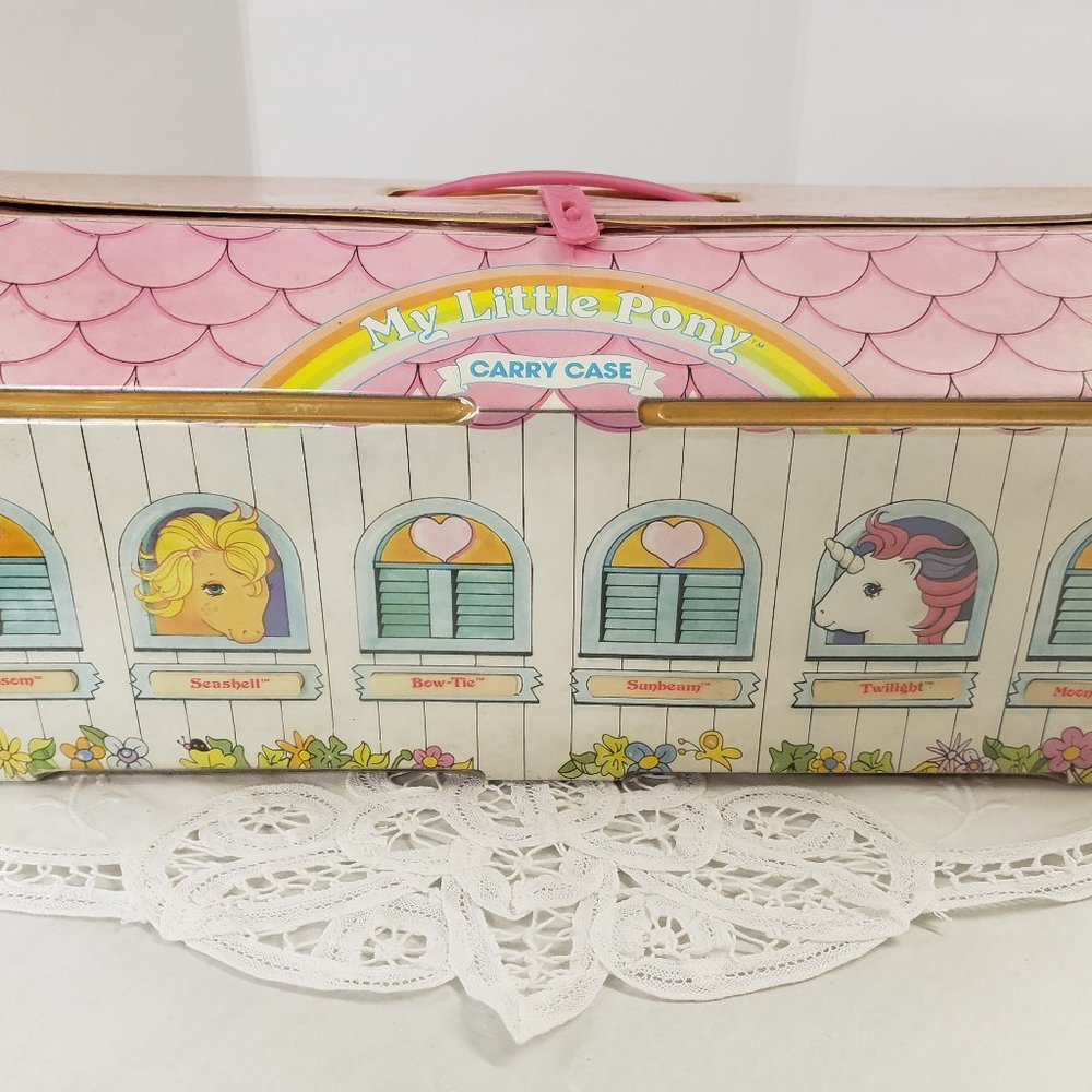 ❤ 1983 Carry Case My Little Pony Vintage MLP Nice Shape